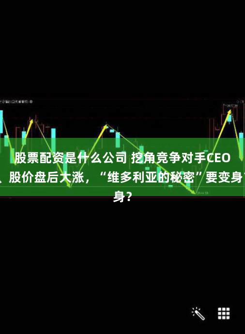 股票配资是什么公司 挖角竞争对手CEO、股价盘后大涨，“维多利亚的秘密”要变身？